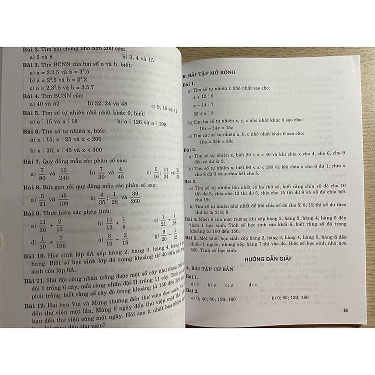 Định Hướng Phát Triển Năng Lực Toán 6 Tập Một - Ảnh 2