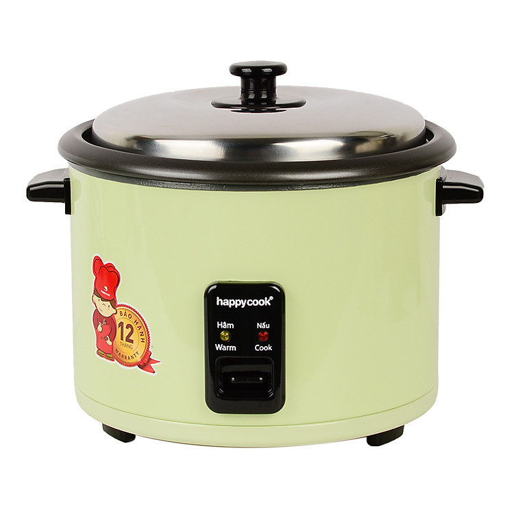 Nồi Cơm Điện Nắp Rời Cơ Happy Cook HCD-181S (1.8L) - Hàng chính hãng