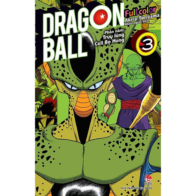 Truyện - Dragon Ball Full Color - Phần Năm - Truy Lùng Cell Bọ Hung - Chọn Lẻ 6 Tập - Akira Toriyama - Kim Đồng