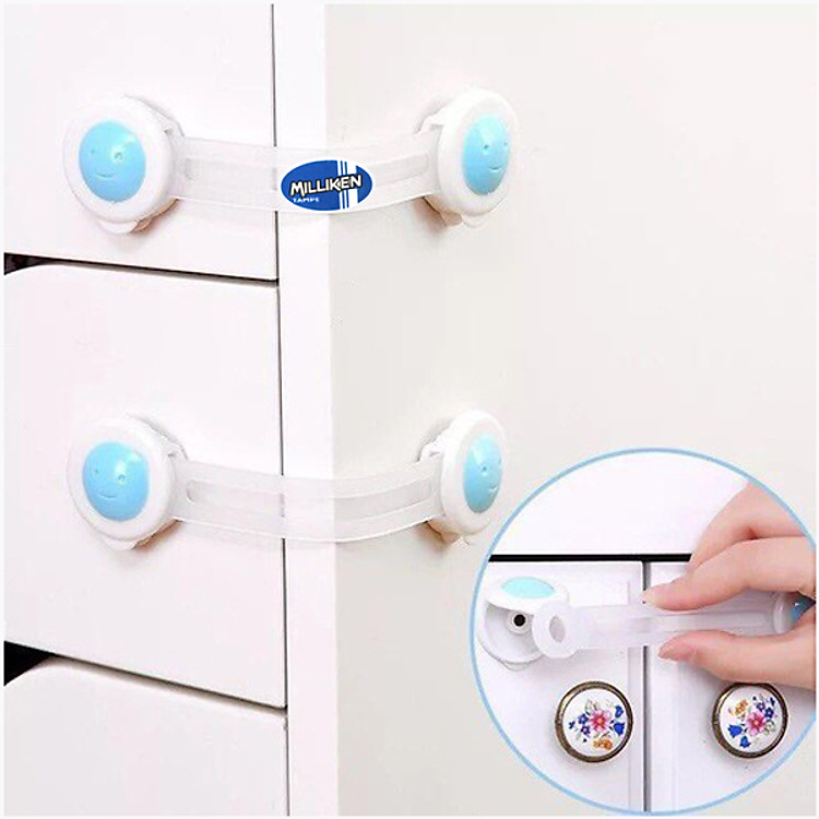 Bộ 2 Khóa Chặn Cửa Tủ Lạnh Milliken Chính hãng Ưu đãi - Hình ảnh 3