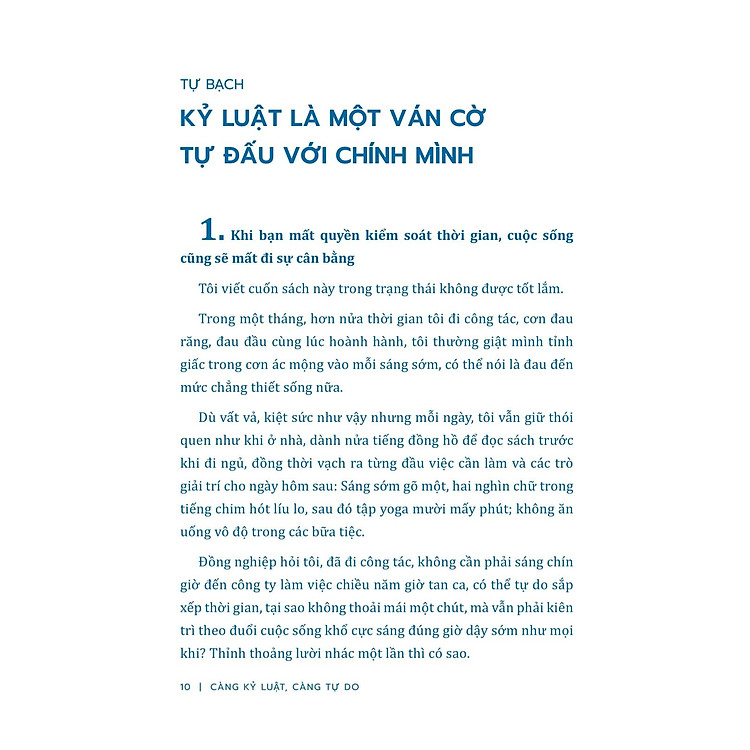 Càng Kỷ Luật - Càng Tự Do (Tái Bản 2024) - Ảnh 4