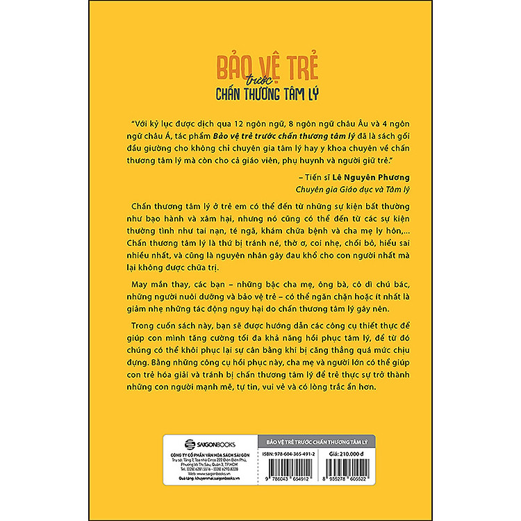 Bảo Vệ Trẻ Trước Chấn Thương Tâm Lý - Ảnh 2
