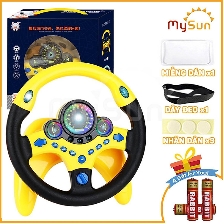 Vô lăng đồ chơi ô tô cho bé Chính hãng Ưu đãi