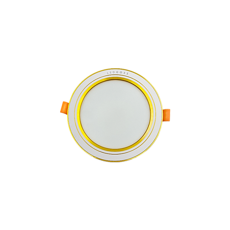 Đèn Downlight DL VALUE LEDGOES 9W 100mm viền Vàng(G), Bạc(S), Trắng(W) - Hàng chính hãng