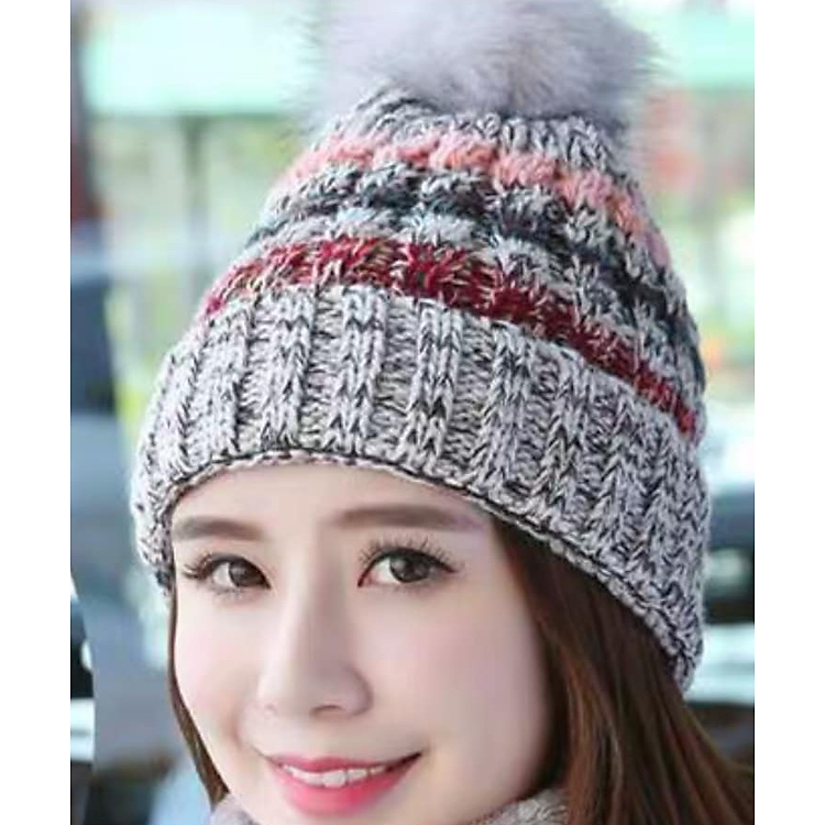 NÓN LEN NỮ BUTION, MŨ LEN NỮ BUTION DN19121710