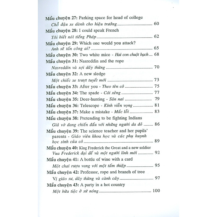 Học Tiếng Anh Qua 90 Mẩu Truyện Cười Song Ngữ Anh - Việt: Trình Độ Nâng Cao - Ảnh 5