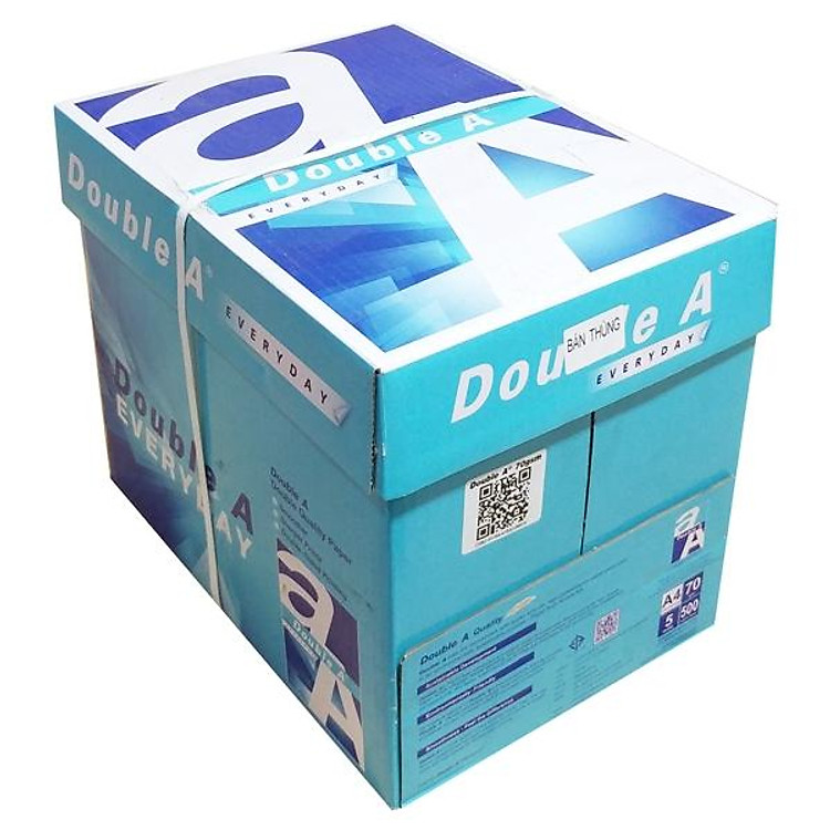 Giấy Photo A4 70gsm Double A (2500 tờ)