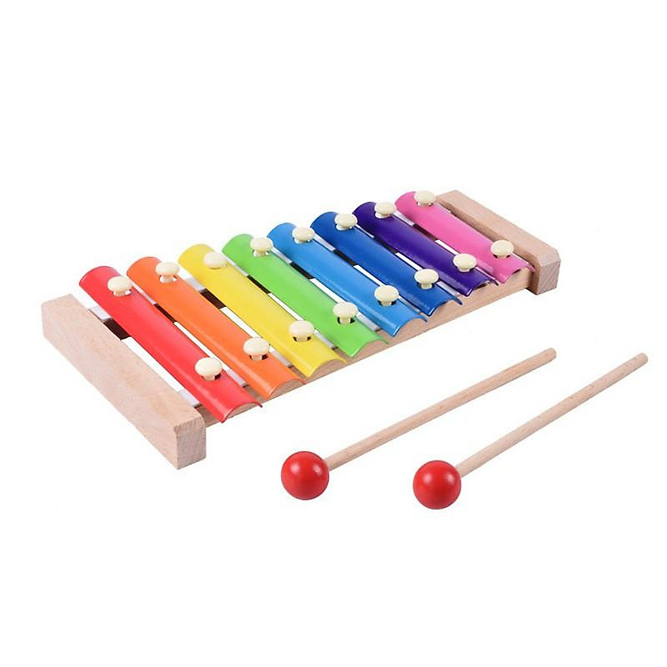 Mua Đồ chơi đàn gỗ xylophone 8 thanh Chính hãng Giá rẻ - Hình ảnh 4