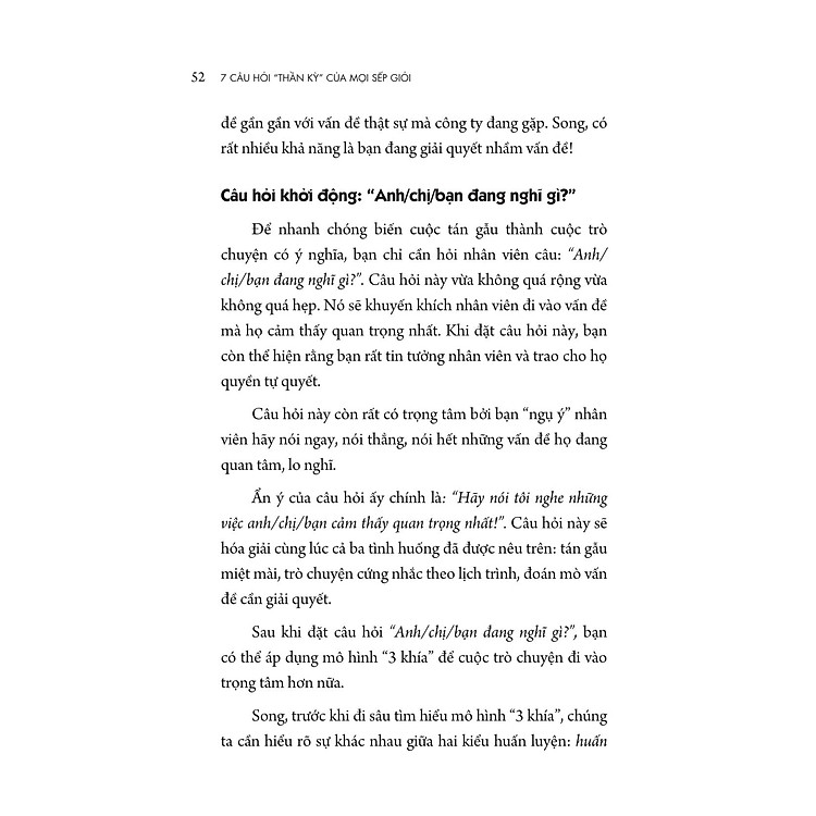 7 Câu Hỏi "Thần Kỳ" Của Mọi Sếp Giỏi (Tái Bản 2020) - Ảnh 2