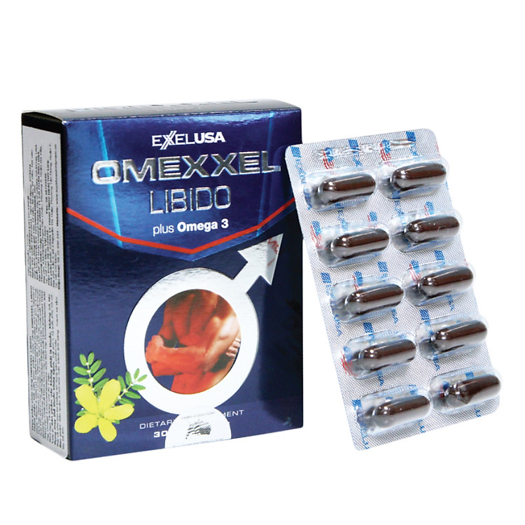 Thực Phẩm Chức Năng Tăng Cường Sinh Lý Và Sức Khỏe Nam Toàn Diện Omexxel Libido LIBIDO10V (10 Viên / Hộp)