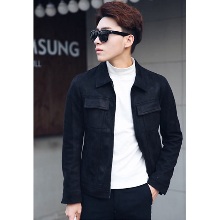 Aó khoác Da lộn nam AKN466 - XXL