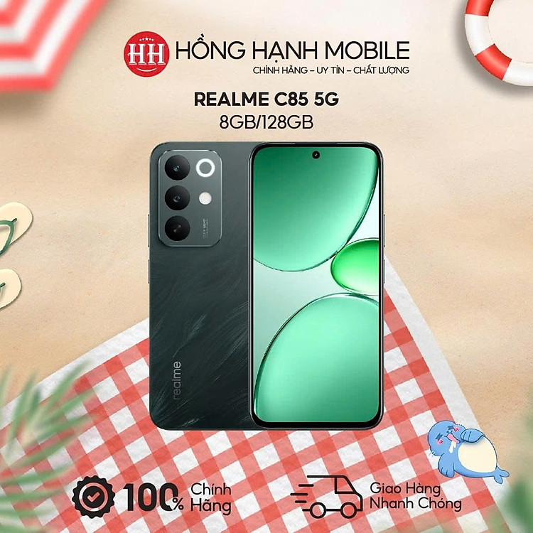 Điện Thoại Realme C85 5G 8GB/128GB - Hàng Chính Hãng