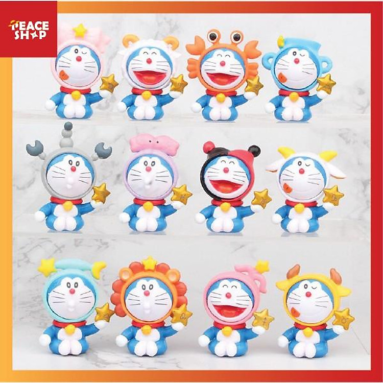 Mô Hình Doraemon 12 Cung Hoàng Đạo Dễ Thương - Phim hoạt hình/Anime Doraemon
