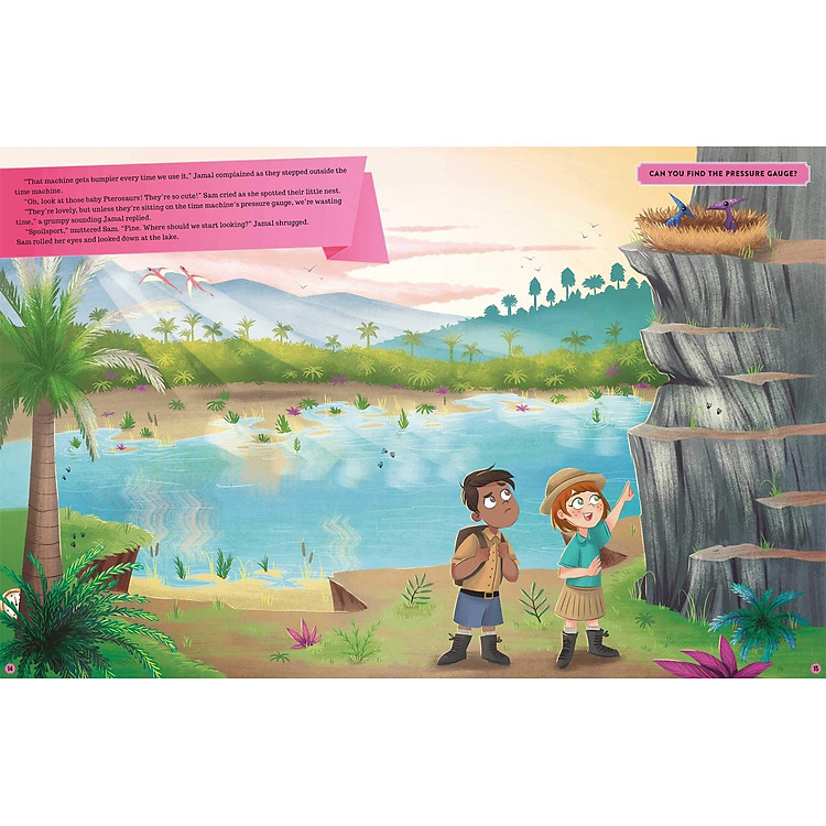 Dangerous Dinosaurs: Giant Foil Sticker Book with Puzzles and Activities - Ảnh 3