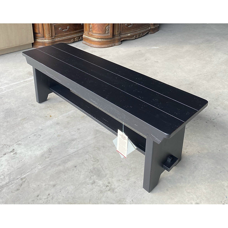 Ghế bench dài gỗ sồi Mỹ