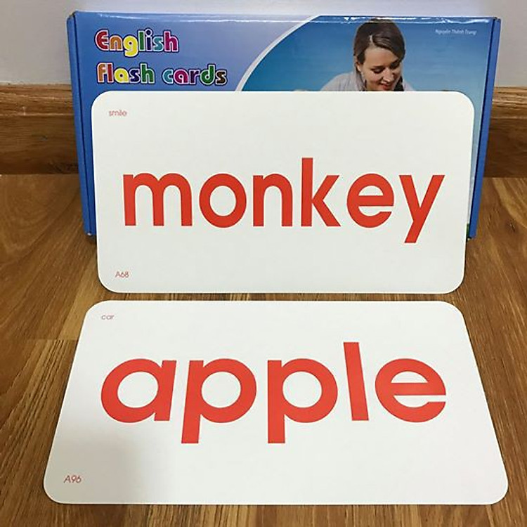 Bộ Thẻ Flash Card Học Tiếng Anh Cho Bé Học Liệu Glenn Doman - Dạy Trẻ Học nói _ Dạy Trẻ Thông Minh Sớm