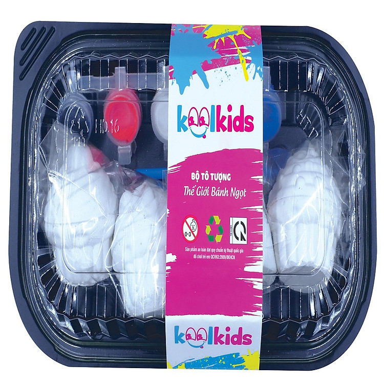 Đồ chơi trẻ em – Bộ tô tượng Thế Giới Bánh Ngọt KK-001