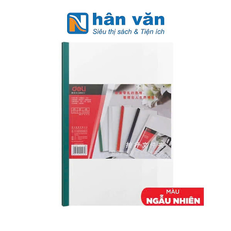 Bìa Cây A4 Deli 5532 (Màu ngẫu nhiên)