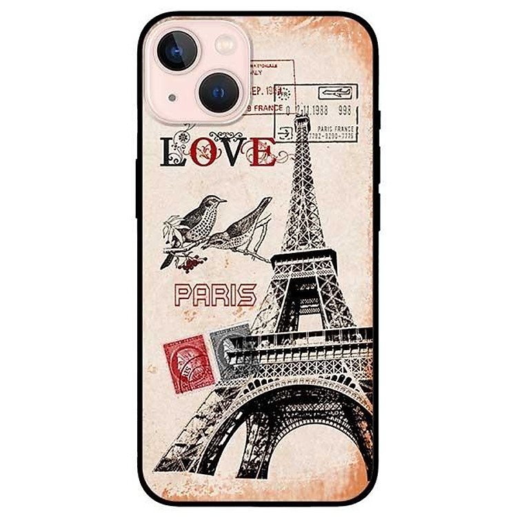 Ốp lưng dành cho Iphone 13 Mini - Iphone 13 - Iphone 13 Pro - Iphone 13 Pro Max - Tem Paris