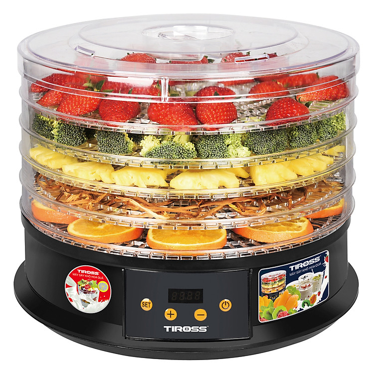 Máy Sấy Thực Phẩm - Làm Sữa Chua Tiross TS9682 (250W) - Hàng chính hãng