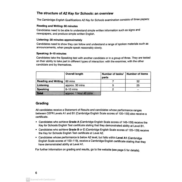 A2 Key For Schools 1 For The Revised 2020 Exam Student's Book With Answers With Audio With Resource Bank: Authentic Practice Tests - Ảnh 7