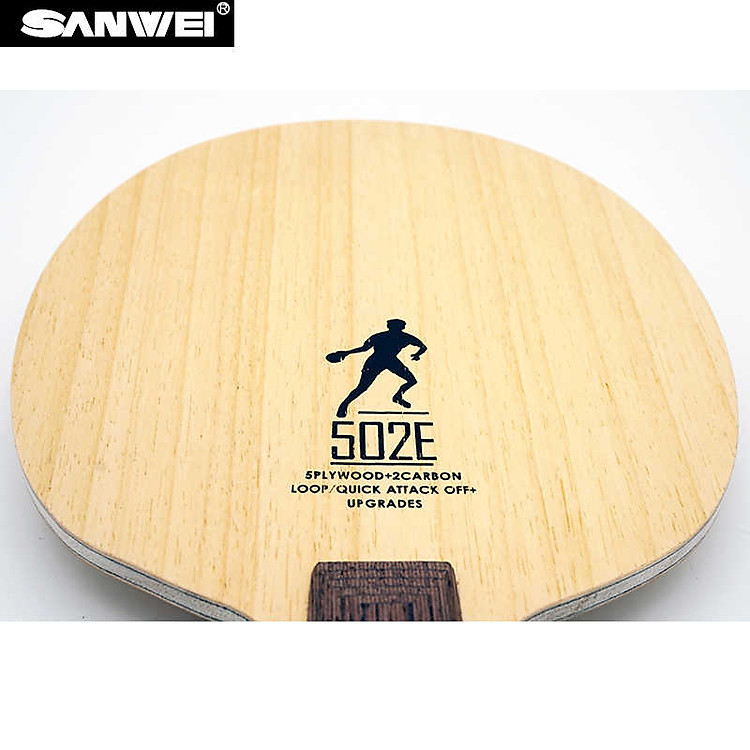 Cốt Vợt Bóng Bàn Carbon SANWEI 502E - Thông Số (5 Lớp Gỗ , 2 Lớp Carbon )