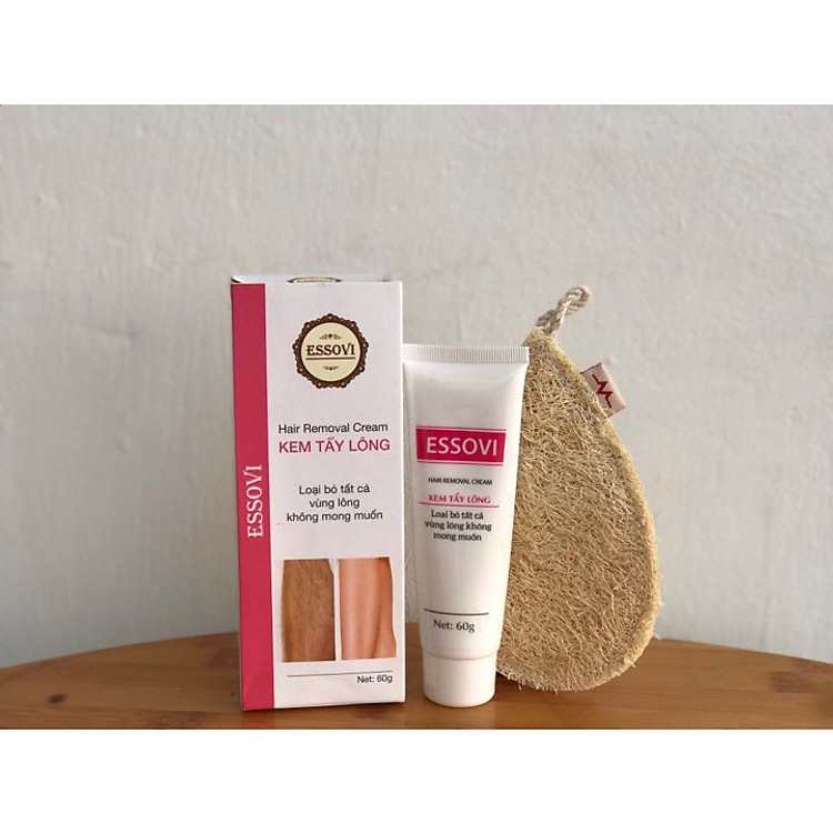 Kem tẩy lông Essovi 60gr