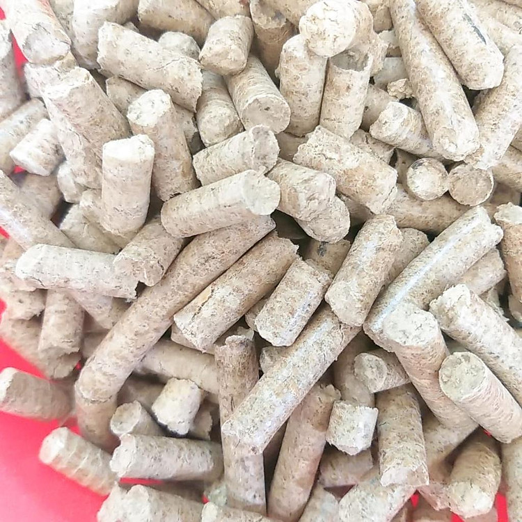 1kg gỗ nén (mùn cưa nén) hút ẩm