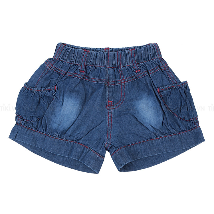 Quần Short Jeans Túi Hông Bé Gái Nanio F0602