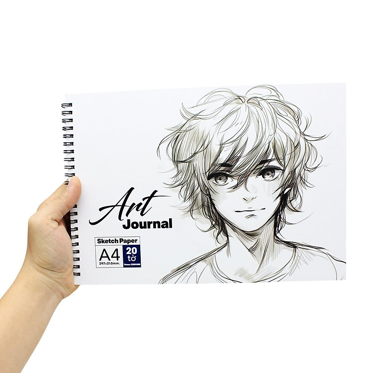 Tập Vẽ Lò Xo Art Journal A4 (40 trang) - Ảnh 4