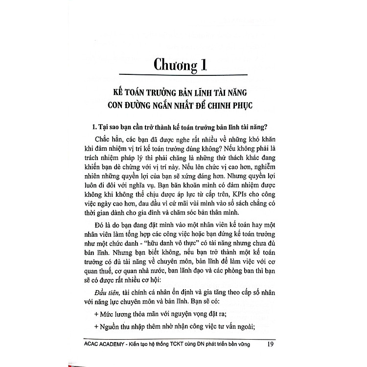 Kế Toán Trưởng - Bản Lĩnh Và Tài Năng - Ảnh 5