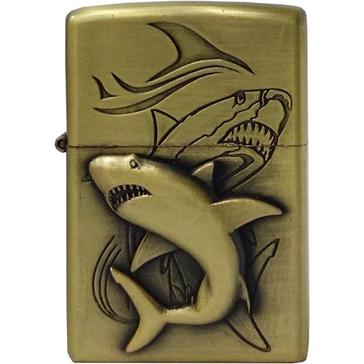 Bật Lửa Xăng Cá Mập Shark 60