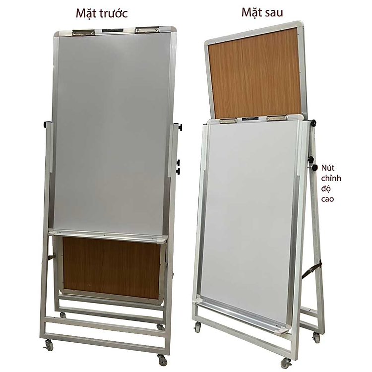 Bảng Flipchart 2 Mặt Viết Bút Lông Cao Cấp Bavico (60x100cm) - Ảnh 3