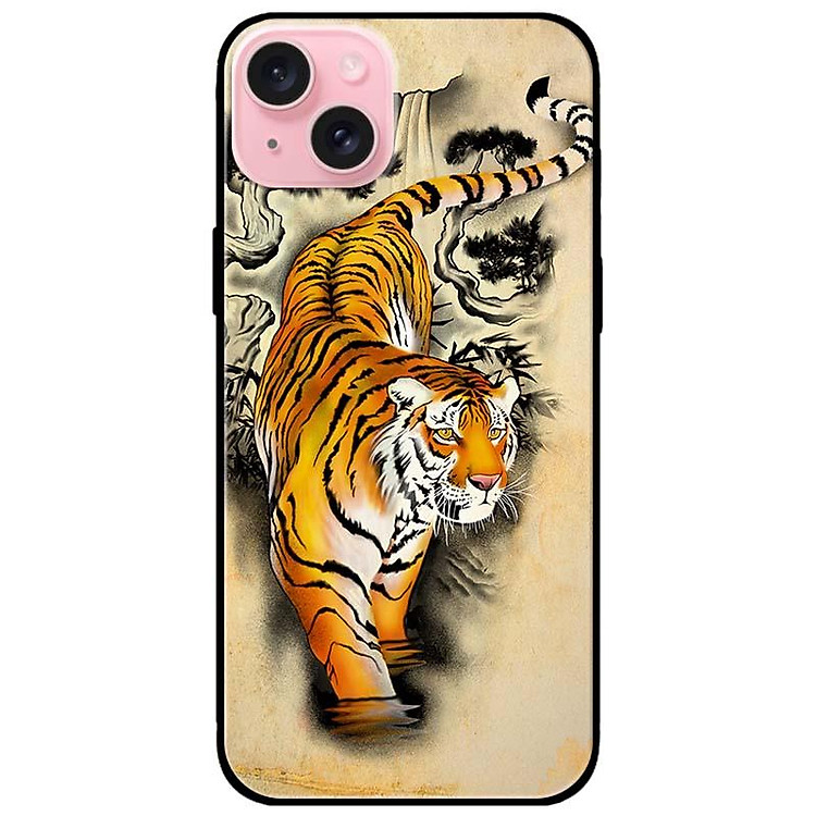 Ốp lưng dành cho Iphone 15 - Iphone 15 Plus - Iphone 15 Pro - Iphone 15 Pro Max - Hổ - Hàng Chính Hãng