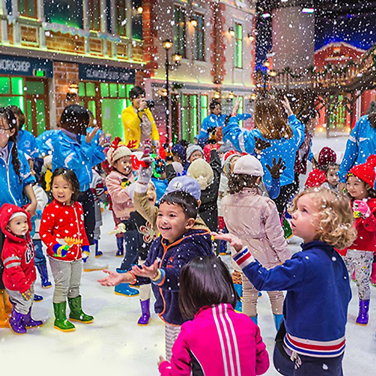 Vé VIP Vui Chơi Các Trò Trong Khu Tuyết Và 4 Game Siêu Hot Hấp Dẫn Thứ 7, CN, Lễ