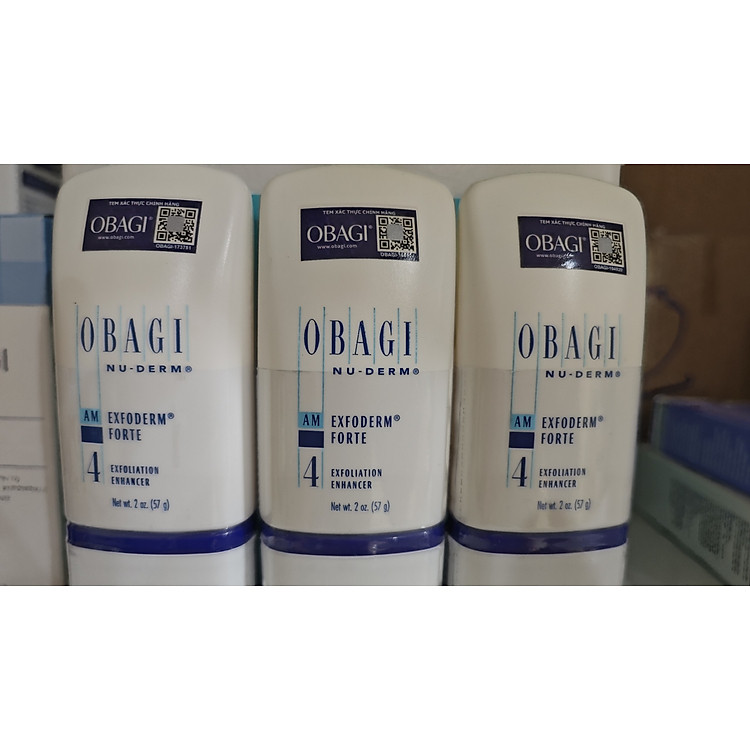 Lotion Tẩy Da Chết Cho Da Dầu Chứa AHA Obagi Nu-Derm Exfoderm Forte 57g
