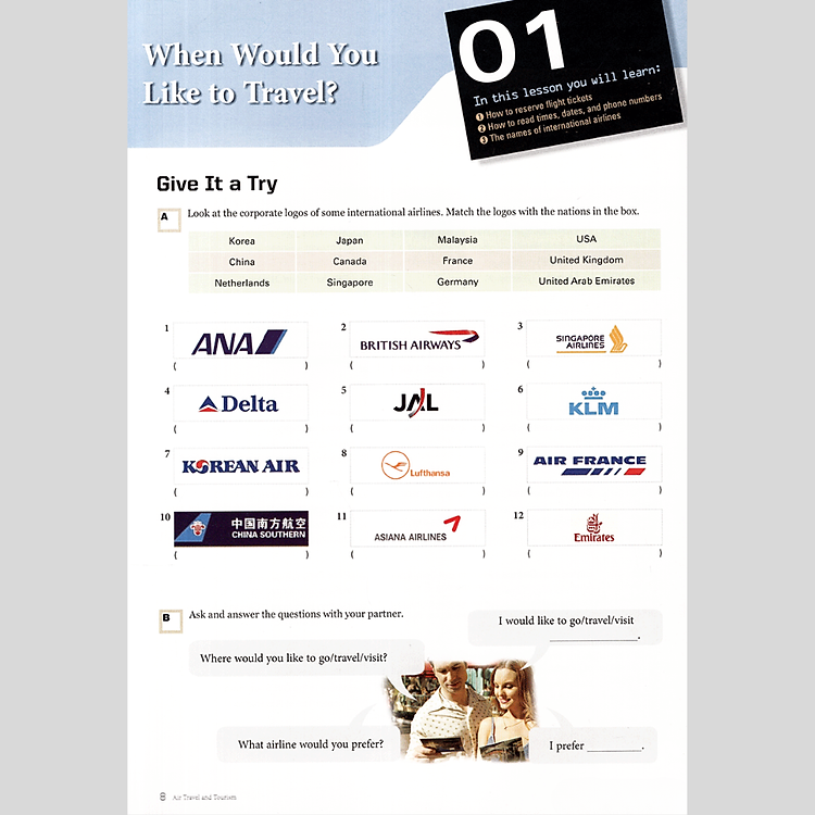 English Communication For Your Career - Air Travel And Tourism - Ảnh 3