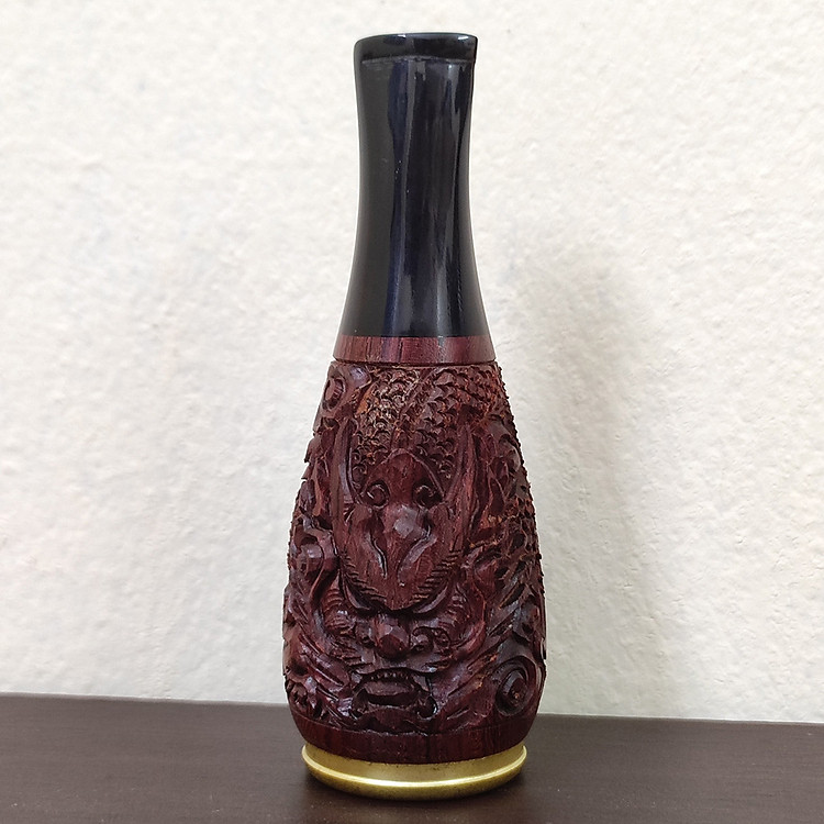 Tẩu Bắt Tóp Ci gar TG012 Ring Size 40-60 Bằng Gỗ Khắc Họa Tiết - Ảnh 7