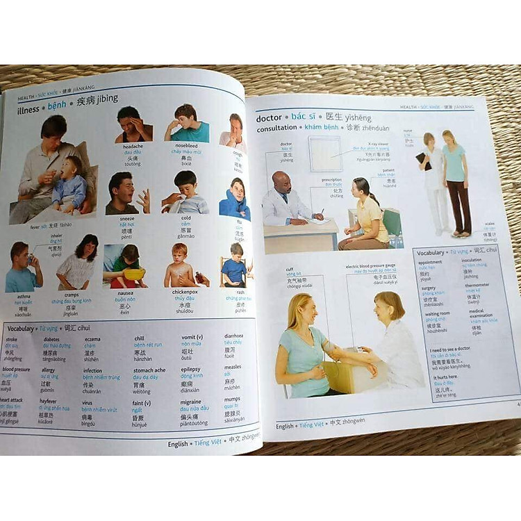 Từ điển hình ảnh Tam Ngữ Trung Anh Việt – Visual English Vietnamese Chinese Trilingual Dictionary - Ảnh 8