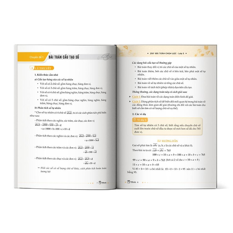 250 Bài Toán Chọn Lọc - Lớp 5 - Ảnh 3