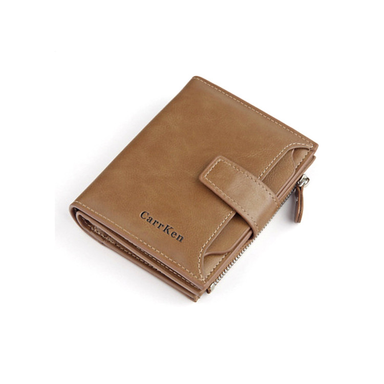 Ví Da Nữ Carrken VN44 - Ví Bóp Ngắn Nữ Tính New4all Đẳng Cấp