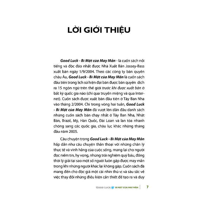 Bí Mật Của May Mắn (Tái Bản 2021) - Ảnh 5