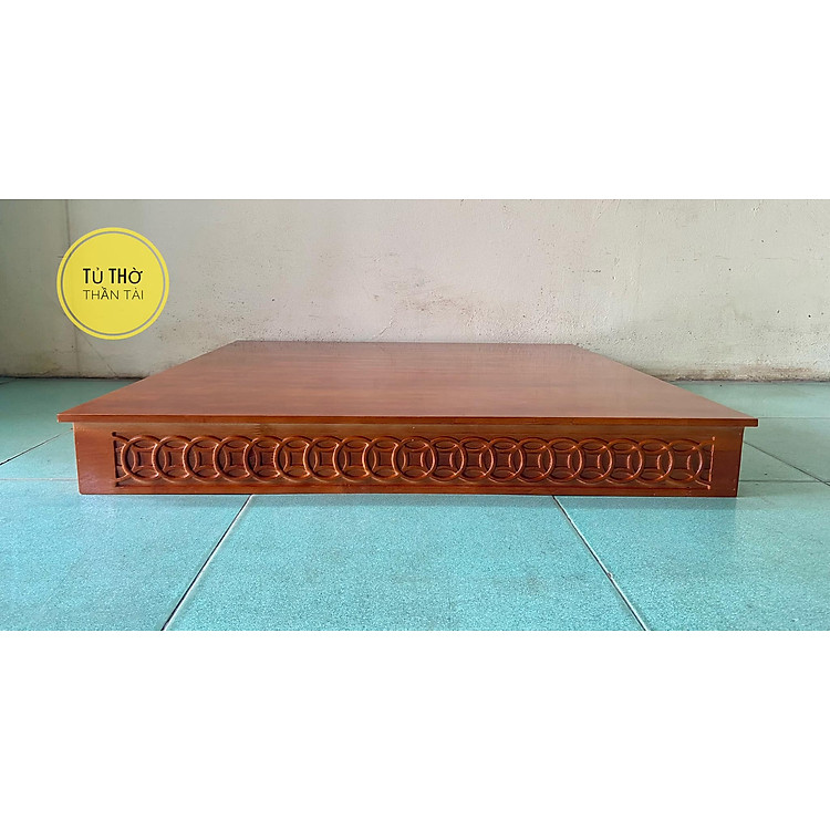 Bệ kê dưới bàn thờ thần tài ông địa