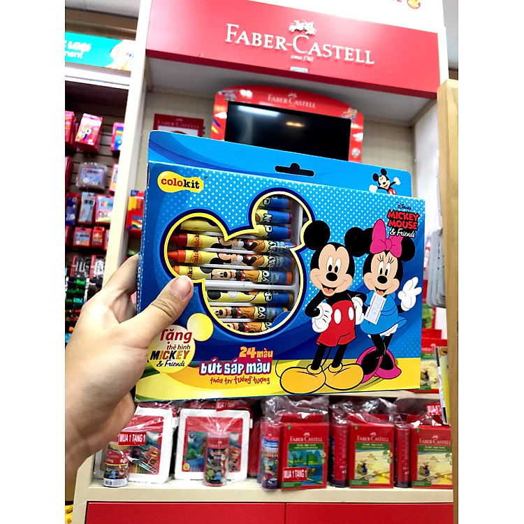 Bút Sáp Màu Thiên Long CR-C030/MI (24 màu) - Ảnh 5