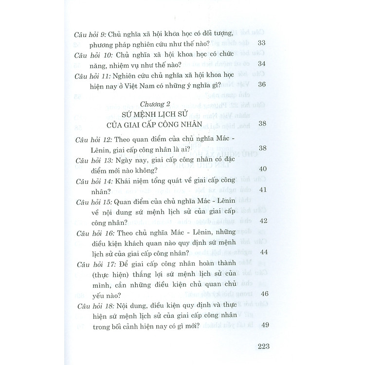 Hỏi - Đáp Môn Chủ Nghĩa Xã Hội Khoa Học - Ảnh 2