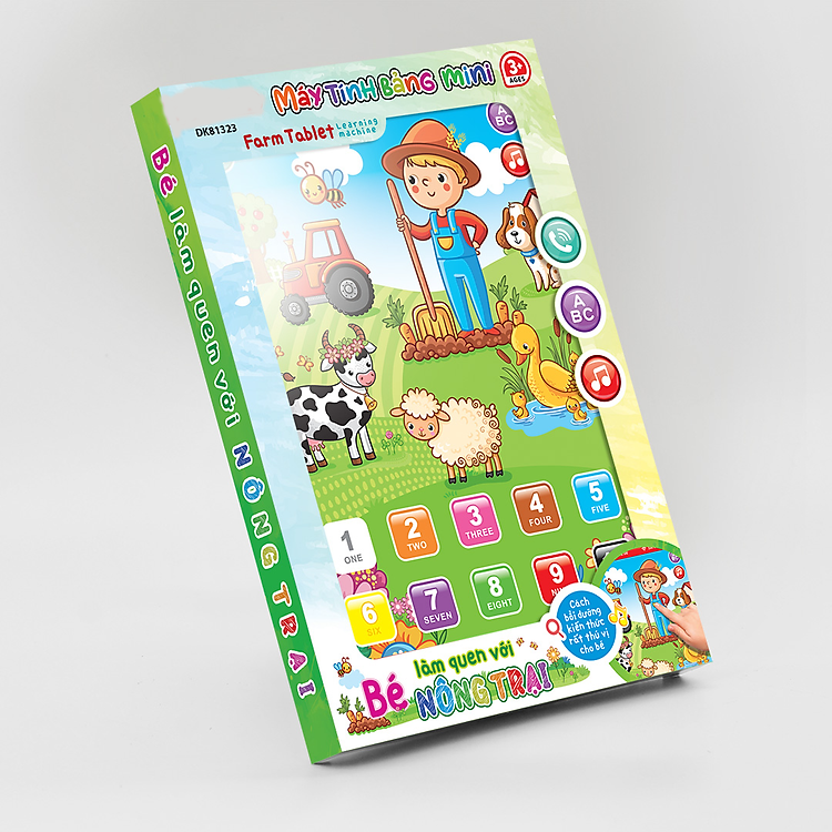 Tìm mua tại Avakids: Máy tính bảng mini Bé nông trại DK81323 - Ngập tràn khuyến mãi