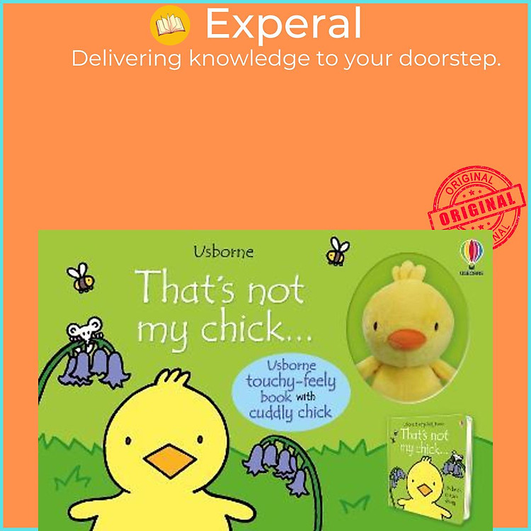 Sách - That's Not My Chick Book and Toy by Fiona Watt (UK edition, paperback)