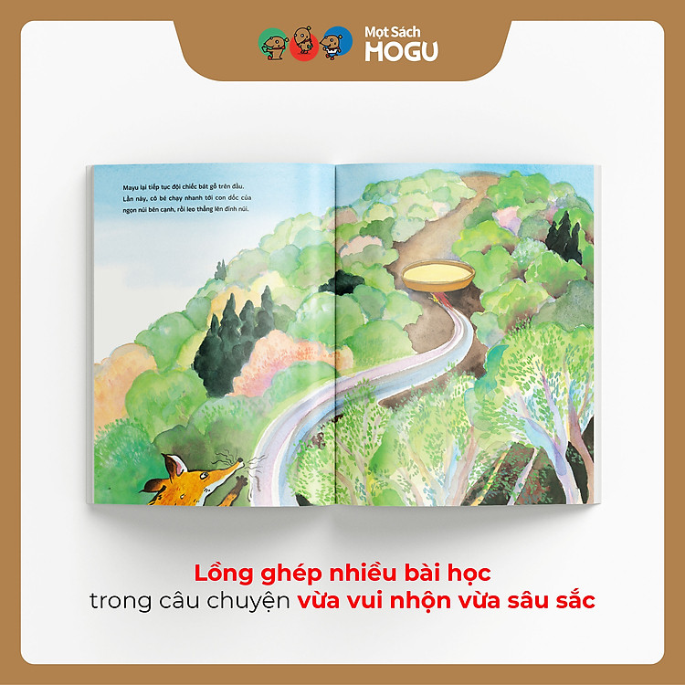 Truyện Ehon bé 3-4-5 tuổi - Chiếc bánh khổng lồ của Mayu - Ảnh 4