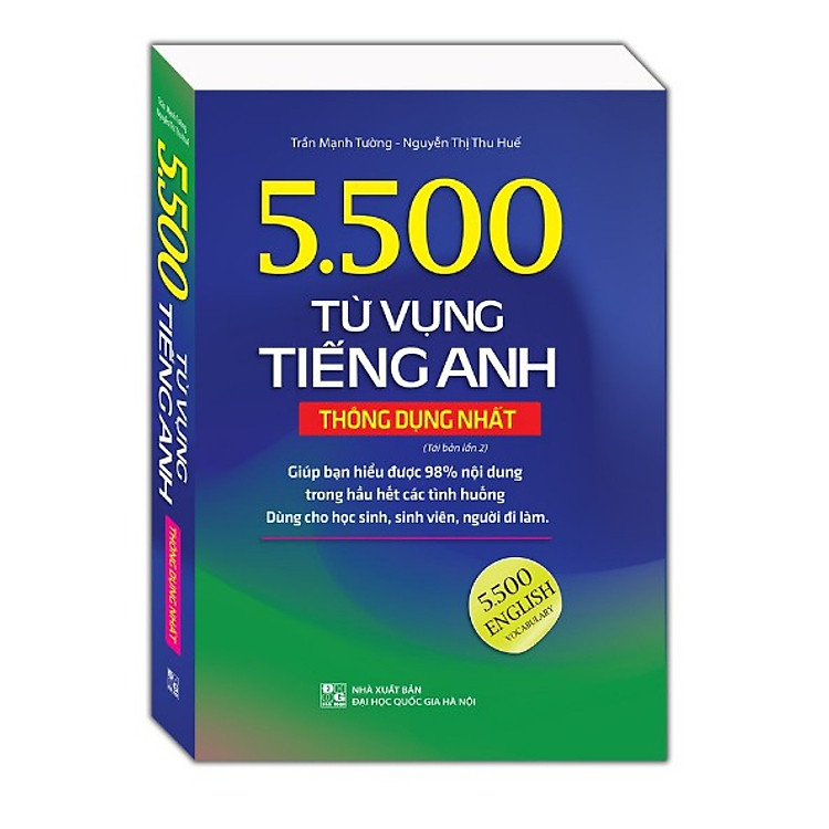5500 Từ Vựng Tiếng Anh Thông Dụng Nhất (Bản Màu)