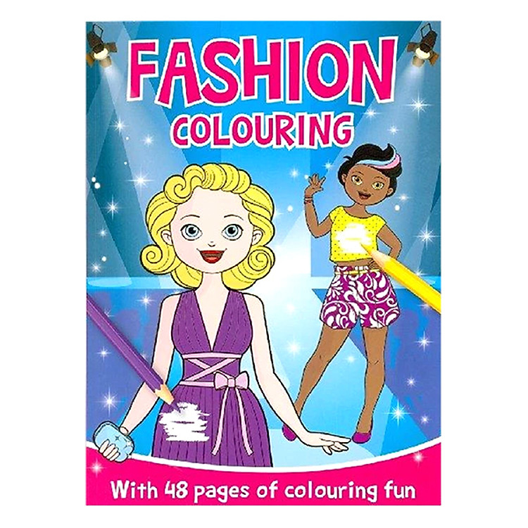 Sách tô màu Fashion Colouring